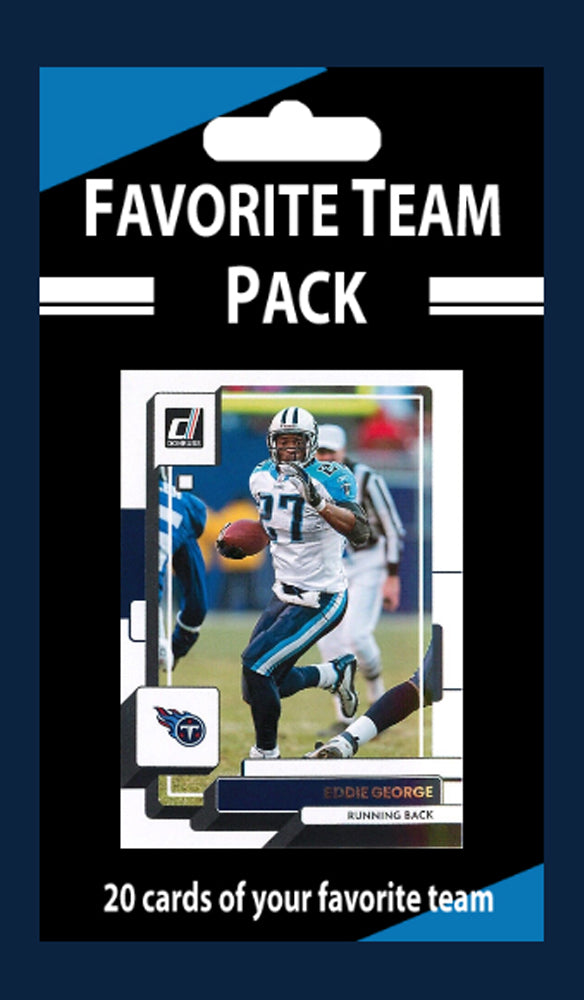 20 Card Team Pack Tennessee Titans 2025 Score 2024 Donruss Eddie George Will Levis