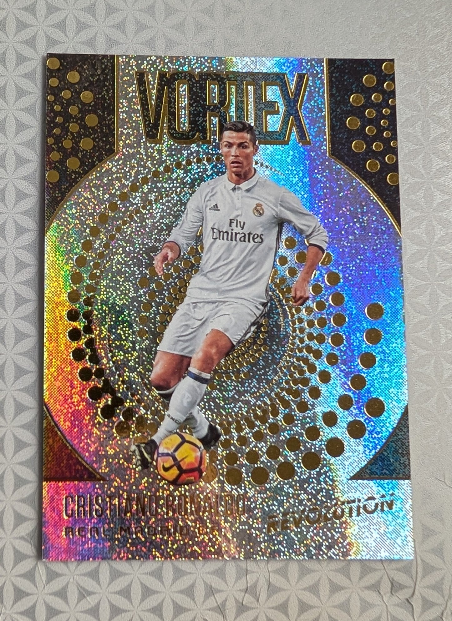2017 Panini Revolution Vortex Cristiano Ronaldo #V-5 - Real Madrid