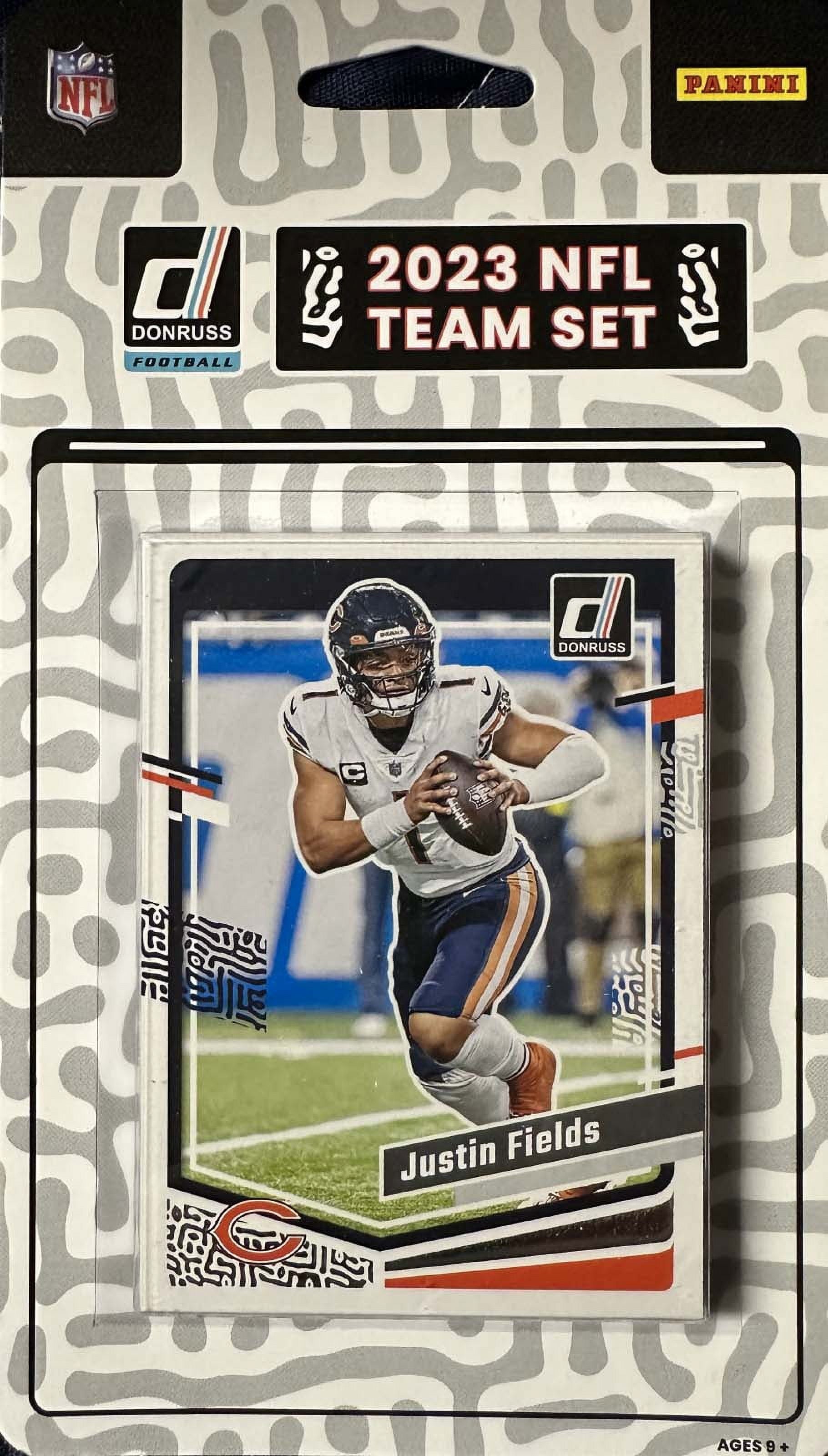 2023 Donruss Chicago Bears Factory Sealed 13 Card Team Set plaque