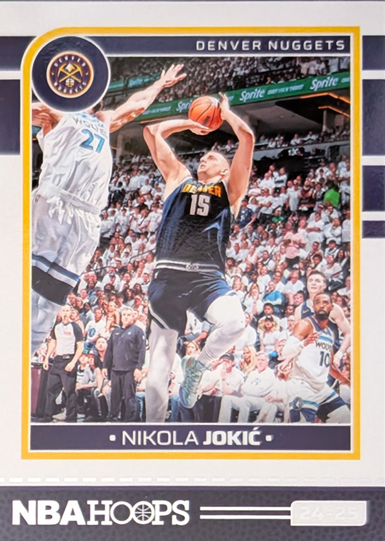 2024-25 NBA Hoops Factory Sealed NBA Team Set Denver Nuggets Nikola Jokic Jamal Murray plaque