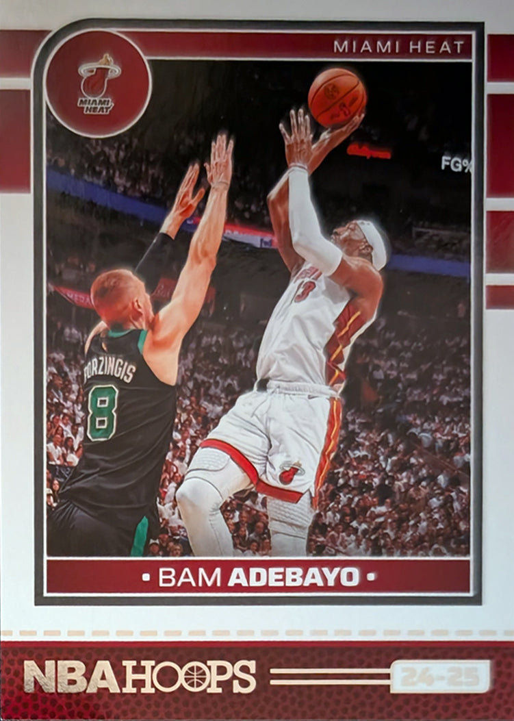 2024-25 NBA Hoops Factory Sealed NBA Team Set Miami Heat Tyler Herro Bam Adebayo plaque