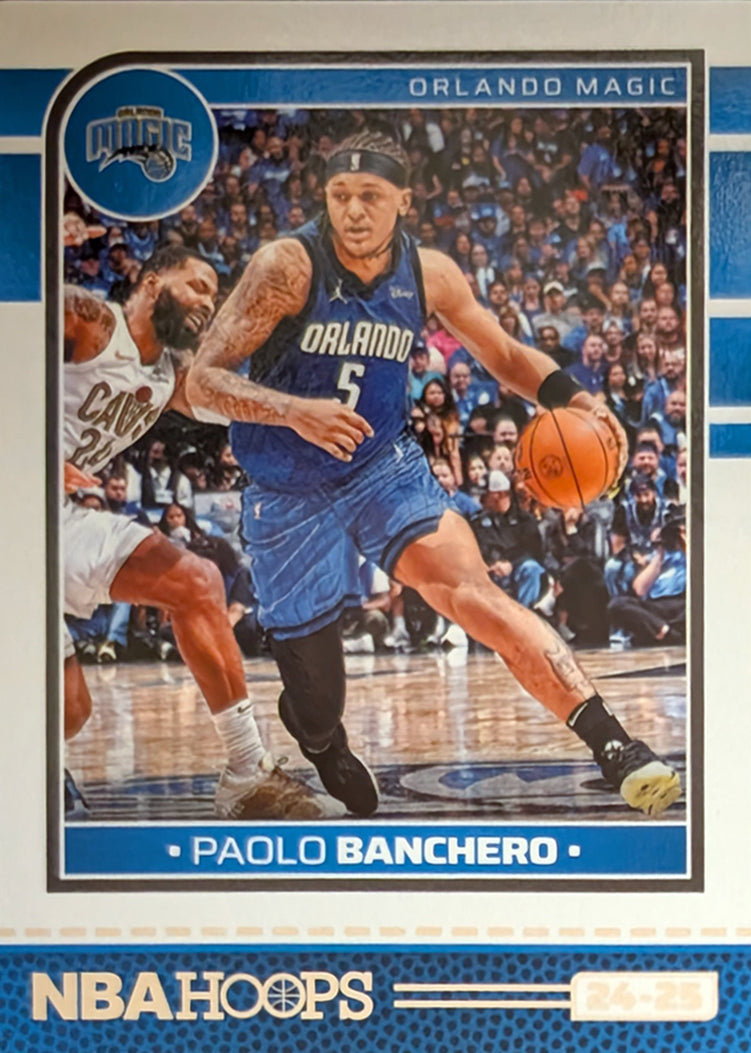 2024-25 NBA Hoops Factory Sealed NBA Team Set Orlando Magic Paolo Banchero ROOKIES 248 Tristan da Silva RC plaque