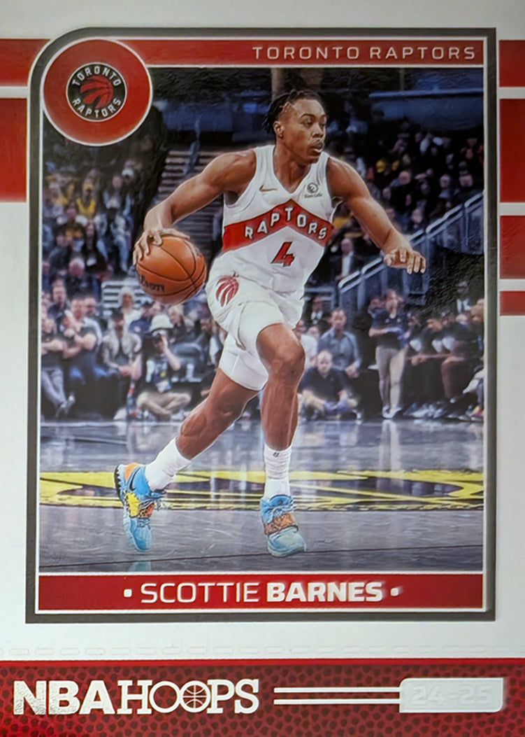 2024-25 NBA Hoops Factory Sealed NBA Team Set Toronto Raptors RJ Barrett Scottie Barnes plaque