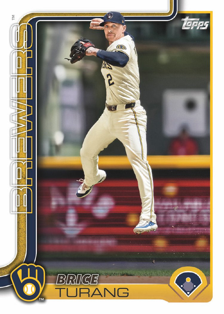 2024 Baseball Team Pack  20 Card Pack Robin Yount + 2025 Topps Series 1 Team Set - Brewers plaque
