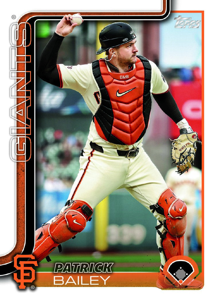 2024 Baseball Team Pack Giants 20 Card Pack Buster Posey + 2025 Topps Series 1 Team Set Jung Hoo Lee Luciano plaque