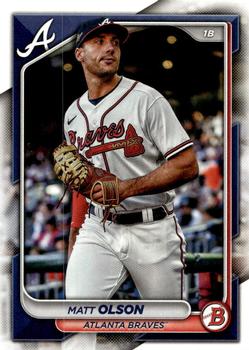 2024 BOWMAN Veterans & RC Team Set Atlanta Braves Acuna Olson Harris RIley Shawver plaque