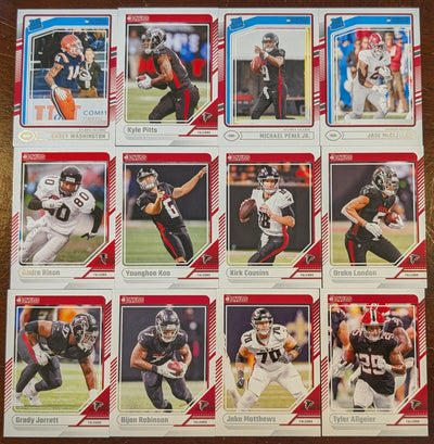 2024 Donruss Atlanta Falcons NFL Team Set Michael Penix 308 plaque