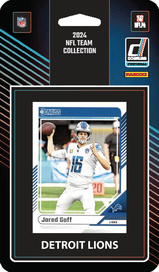 2024 Donruss Factory Sealed Detroit Lions NFL Team Set Amon Ra St-Brown plaque