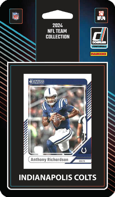 2024 Donruss Factory Sealed Indianapolis Colts NFL Team Set Richardson plaque
