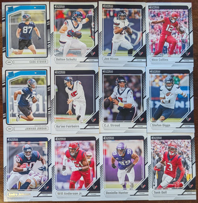 2024 Donruss Houston Texans NFL Team Set CJ Stroud plaque