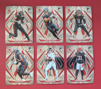 2024 Panini Phoenix NFL Team Pack Atlanta Falcons Bijan Robinson plaque