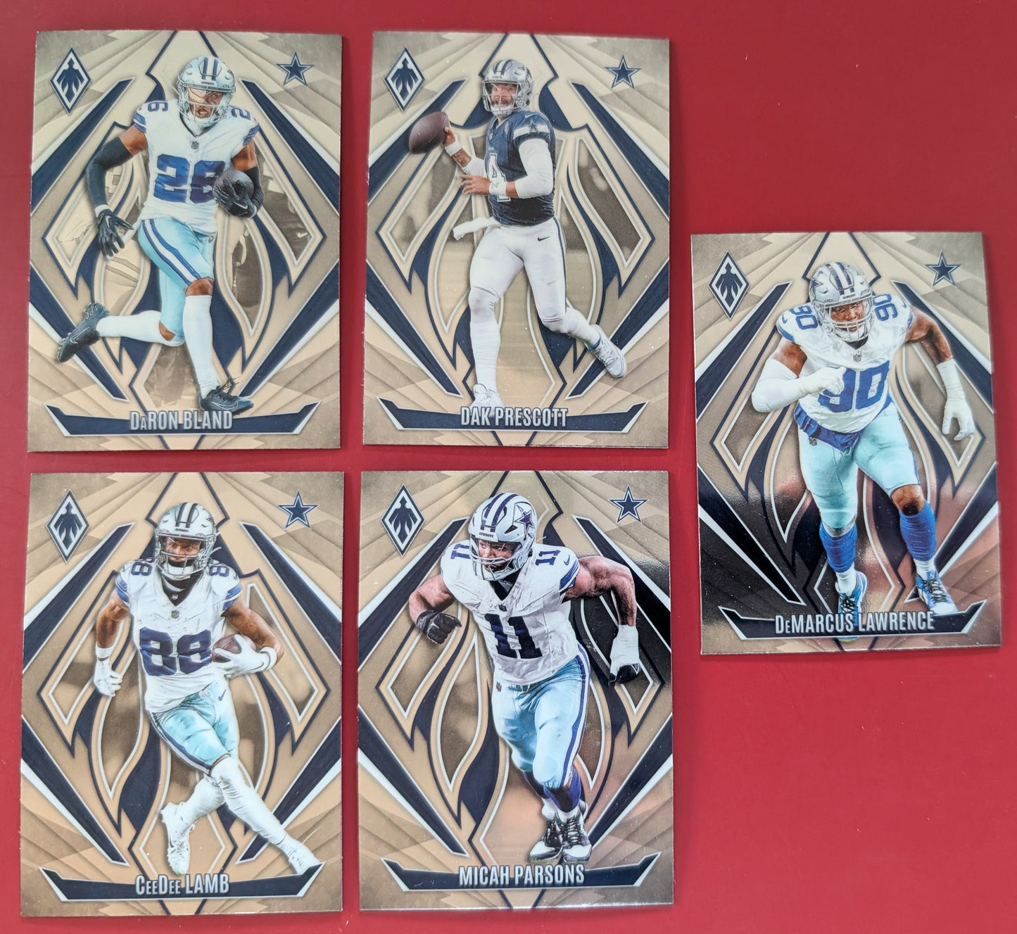 2024 Panini Phoenix NFL Team Pack Dallas Cowboys Dak Prescott CeeDee Lamb plaque