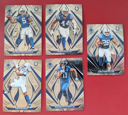 2024 Panini Phoenix NFL Team Pack Indianapolis Colts Anthony Richardson plaque