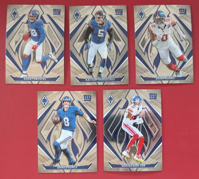 2024 Panini Phoenix NFL Team Pack New York Giants Brian Burns plaque