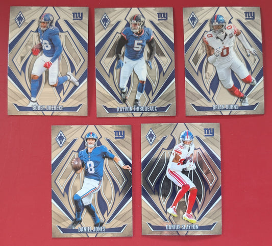 2024 Panini Phoenix NFL Team Pack New York Giants Brian Burns plaque