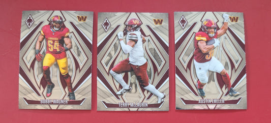 2024 Panini Phoenix NFL Team Pack Washington Commanders Terry McLaurin plaque
