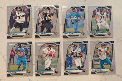2024 Panini Prizm Team Pack Jacksonville Jaguars Trevor Lawrence Christian Kirk plaque