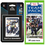 Seattle Seahawks 2025 2024 2023 Team Pack 20 Cards Russel Wilson + 2024 Donruss Team Set