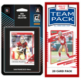 San Francisco 49ers 2025 2024 2023 Team Pack 20 Cards Montana + 2024 Donruss Team Set Purdy