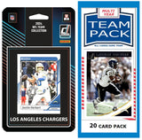 Los Angeles Chargers 2025 2024 2023 Team Pack 20 Cards Tomlinson + 2024 Donruss Team Set Herbert