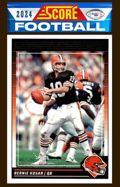 2024 SCORE Cleveland Browns NFL Team Set Myles Garrett Jamari Thrash Michael Hall Jr plaque