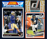 2024 SCORE NFL Chicago Bears Team Set Rome Odunze RC 309 + 2023 Donruss