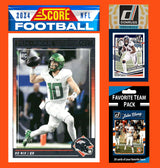 2024 SCORE NFL Denver Broncos Team Set Gift Pack + 2023 Donruss + 20 Card Pack  Bo Nix RC 332 John Elway