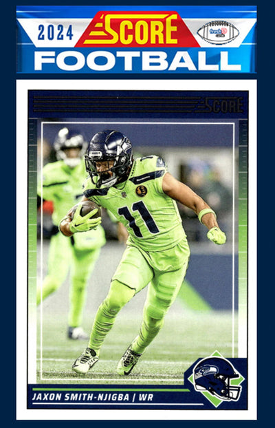 2024 SCORE NFL Seattle Seahawks Team Set DK Metcalf  Jaxon Smith Njigba plaque
