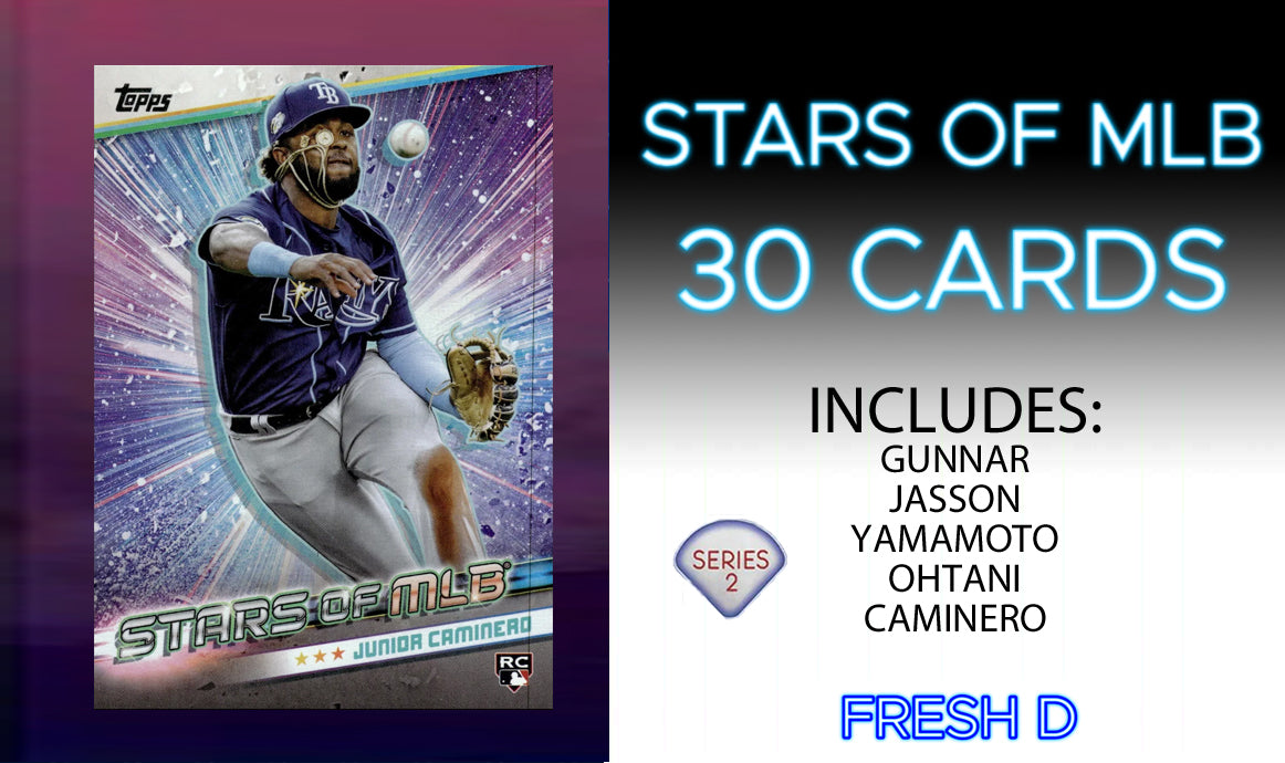2024 Topps Series 2 Stars Of MLB Complete Set of 30 Gunnar Jasson Yamamoto Ohtani plaque