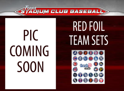 2024 Topps Stadium Club RED FOIL Team Set (10) San Diego Padres 50 Jackson Merril  RC Gwynn plaque