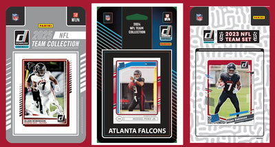 2025 2024 2023 Donruss NFL Factory Sealed Team Set 3 Pack Atlanta Falcons Bijan Robinson Penix