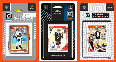 2025 2024 2023 Donruss NFL Factory Sealed Team Set 3 Pack Cincinnati Bengals Joe Burrow