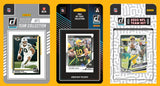 2025 2024 2023 Donruss NFL Factory Sealed Team Set 3 Pack Green Bay Packers Jordan Love