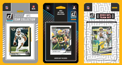 2025 2024 2023 Donruss NFL Factory Sealed Team Set 3 Pack Green Bay Packers Jordan Love