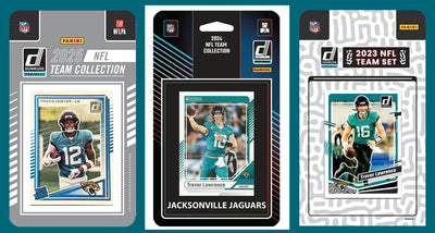 2025 2024 2023 Donruss NFL Factory Sealed Team Set 3 Pack Jacksonville Jaguars Travis Hunter