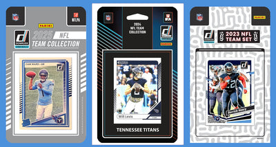 2025 2024 2023 Donruss NFL Factory Sealed Team Set 3 Pack Tennessee Titans Cam Ward RC