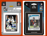 2025 2024 Donruss NFL Factory Sealed Team Set 2 Pack Chicago Bears Caleb WIlliams