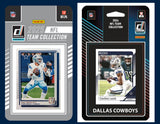 2025 2024 Donruss NFL Factory Sealed Team Set 2 Pack Dallas Cowboys Dak Prescott Lamb