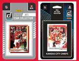 2025 2024 Donruss NFL Factory Sealed Team Set 2 Pack Kansas City Chiefs Mahomes Kelce