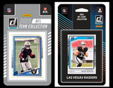 2025 2024 Donruss NFL Factory Sealed Team Set 2 Pack Las Vegas Raiders Bowers Jeanty