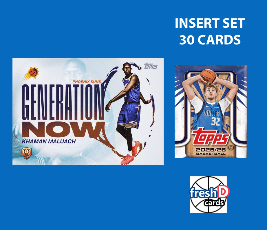 2025-26 Topps NBA Generation NOW Complete Set Cooper Flagg Harper Edgecombe hand-collated team set