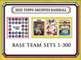 2025 Topps Archives Baseball Team Set St Louis Cardinals Musial Pujols Molina