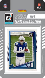 2025 Donruss NFL Factory Sealed Team Set Indianapolis Colts - Tyler Warren RC