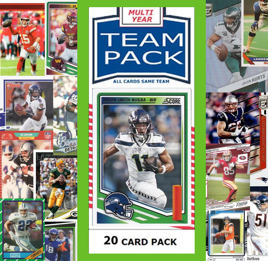 2025 Donruss NFL Factory Team Set  + 20 Card Pack Seattle Seahawks - Cooper Kupp JSN hand-collated team set