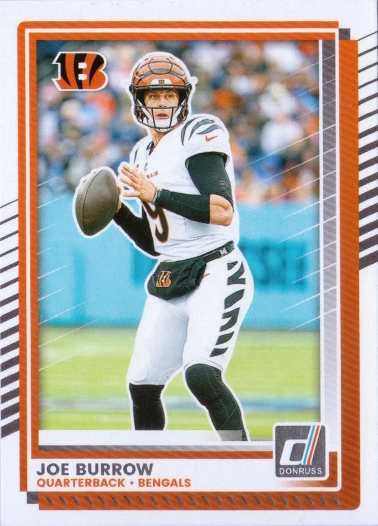 2025 Donruss NFL Team Set Cincinnati Bengals Joe Burrow Ja'Maar Chase hand-collated team set