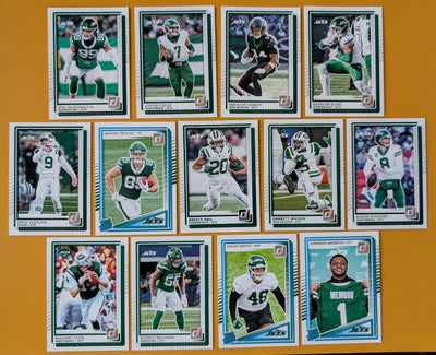 2025 Donruss NFL Team Set New York Jets - Garrett Wilson hand-collated team set