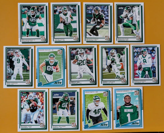 2025 Donruss NFL Team Set New York Jets - Garrett Wilson hand-collated team set