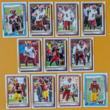 2025 Donruss NFL Team Set Washington Commander Jayden Daniels