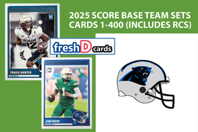2025 SCORE NFL Carolina Panthers Team Set Bryce Young plaque