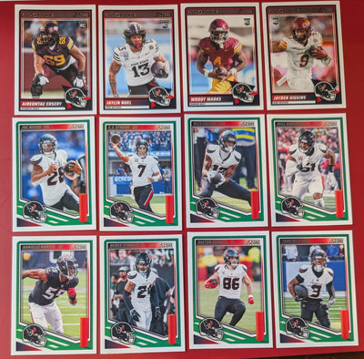 2025 SCORE NFL Houston Texans Team Set 109 CJ Stroud plaque